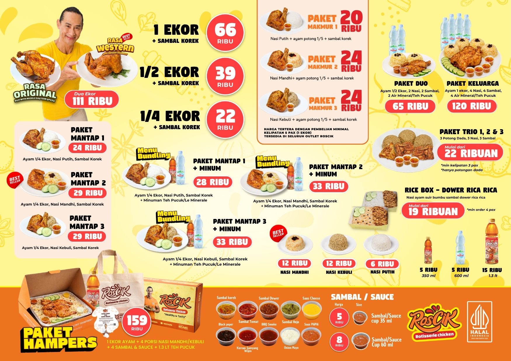 MENU ROSCIK 2026