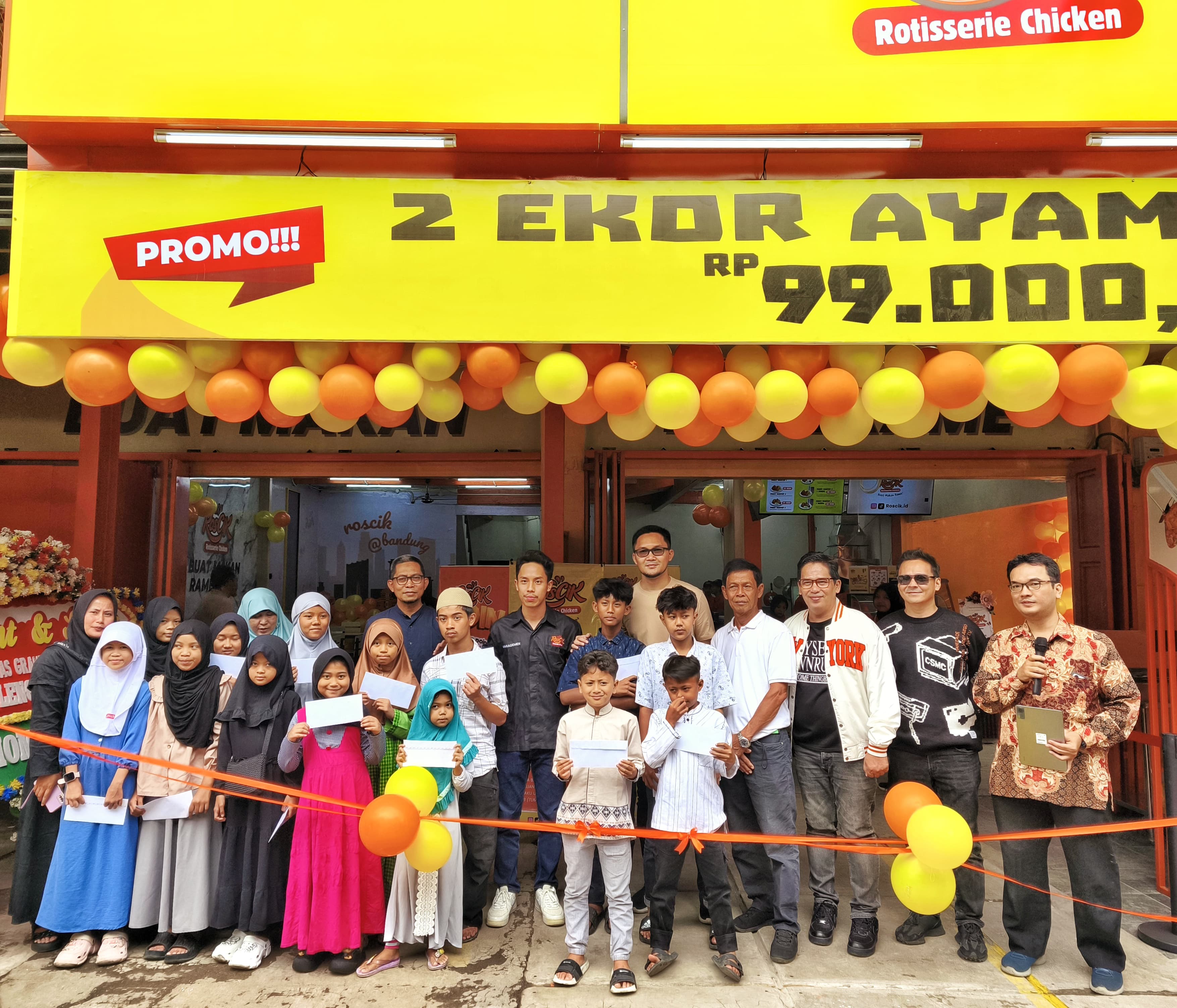 Pembukaan cabang ROSCIK ke 130 di Bandung.